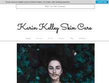 Tablet Screenshot of karinkelley.com